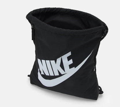 Nike sacca con tasca con lampo logo grande
