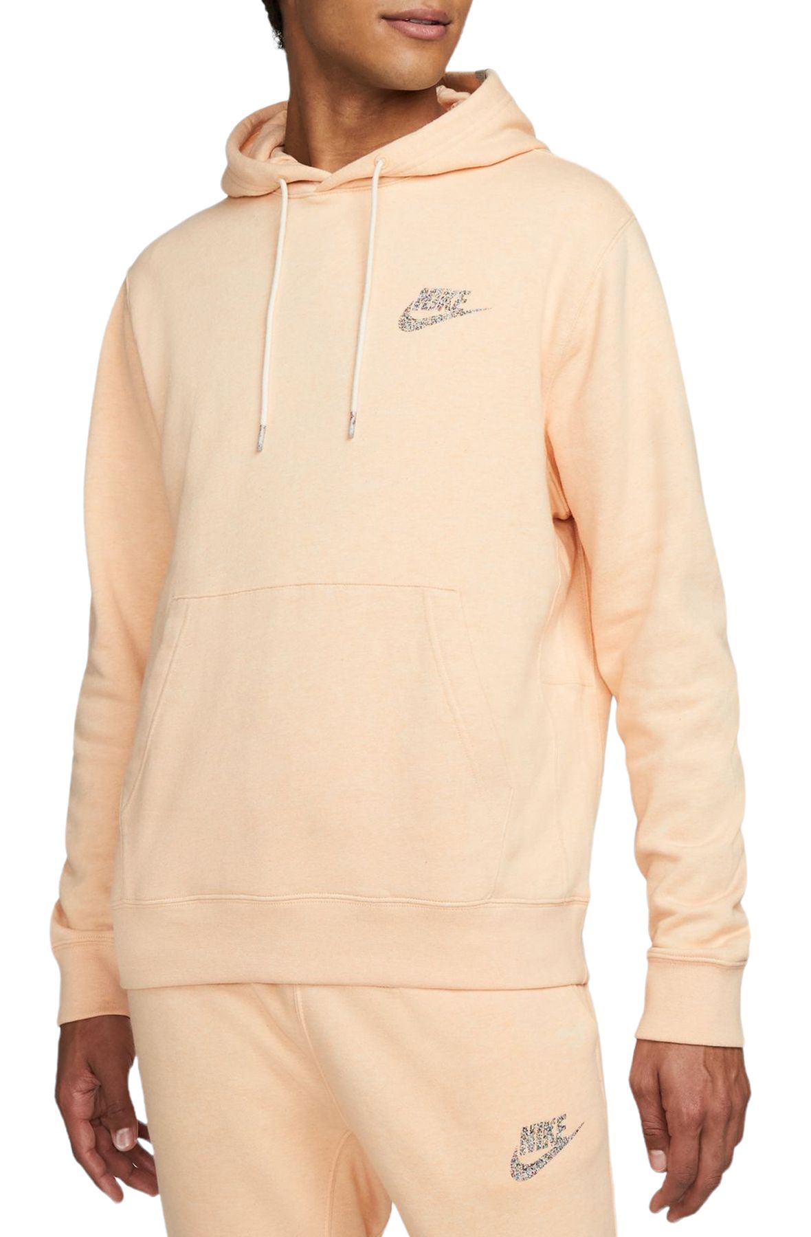 Nike felpa cappuccio m nsw revival flc po hoodie