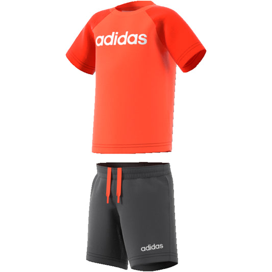 adidas completo t-shirt e bermuda mos i lin sum set