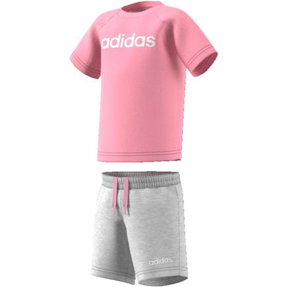 adidas completo t-shirt e bermuda mos i lin sum set