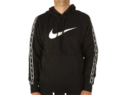 Nike felpa cappuccio felpata M nsw repeat banda sulla manica