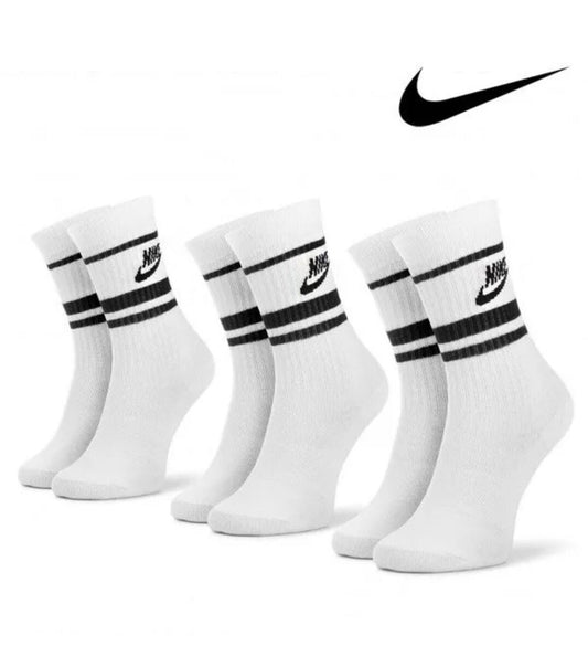 Nike calze 3 paia club logo piccolo e riga