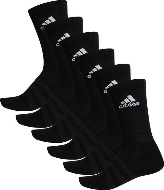 Adidsa  calze cush crw 6pp black/white