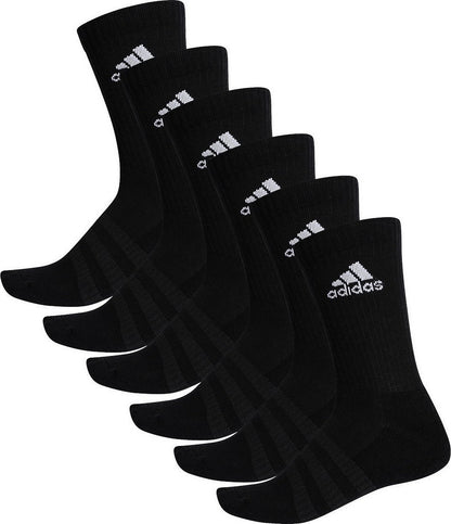 Adidsa  calze cush crw 6pp black/white