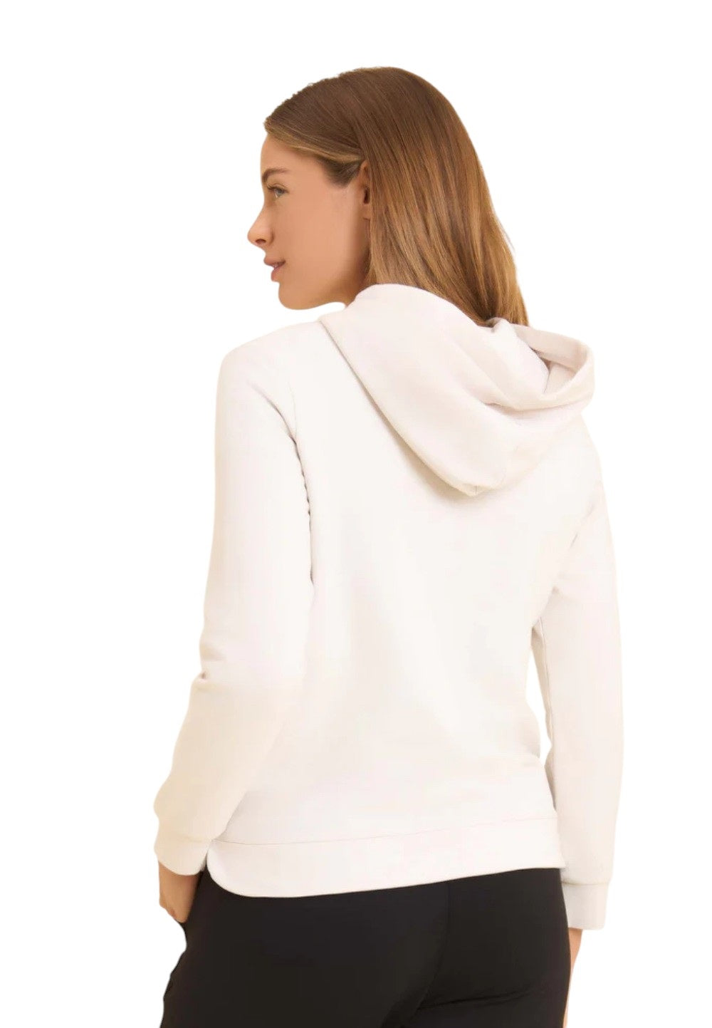 Freddy felpa zip lunga cappuccio