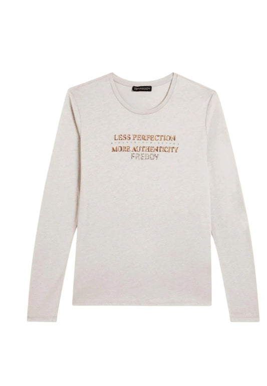 Freddy t-shirt manica lunga viscosa