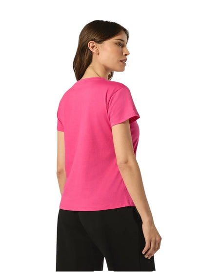 Freddy T-shirt donna girocollo in jersey con piccola stampa