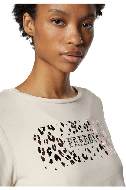 Freddy t-shirt mezza manica viscosa