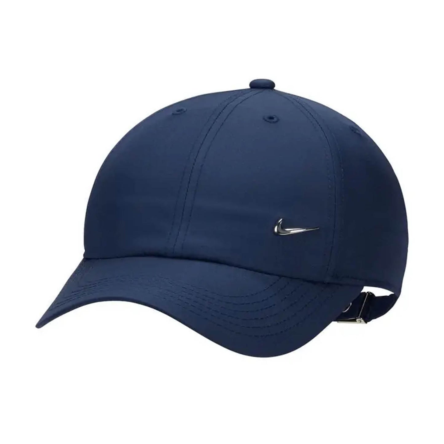 Nike cappello con visiera dry fit logo metallico