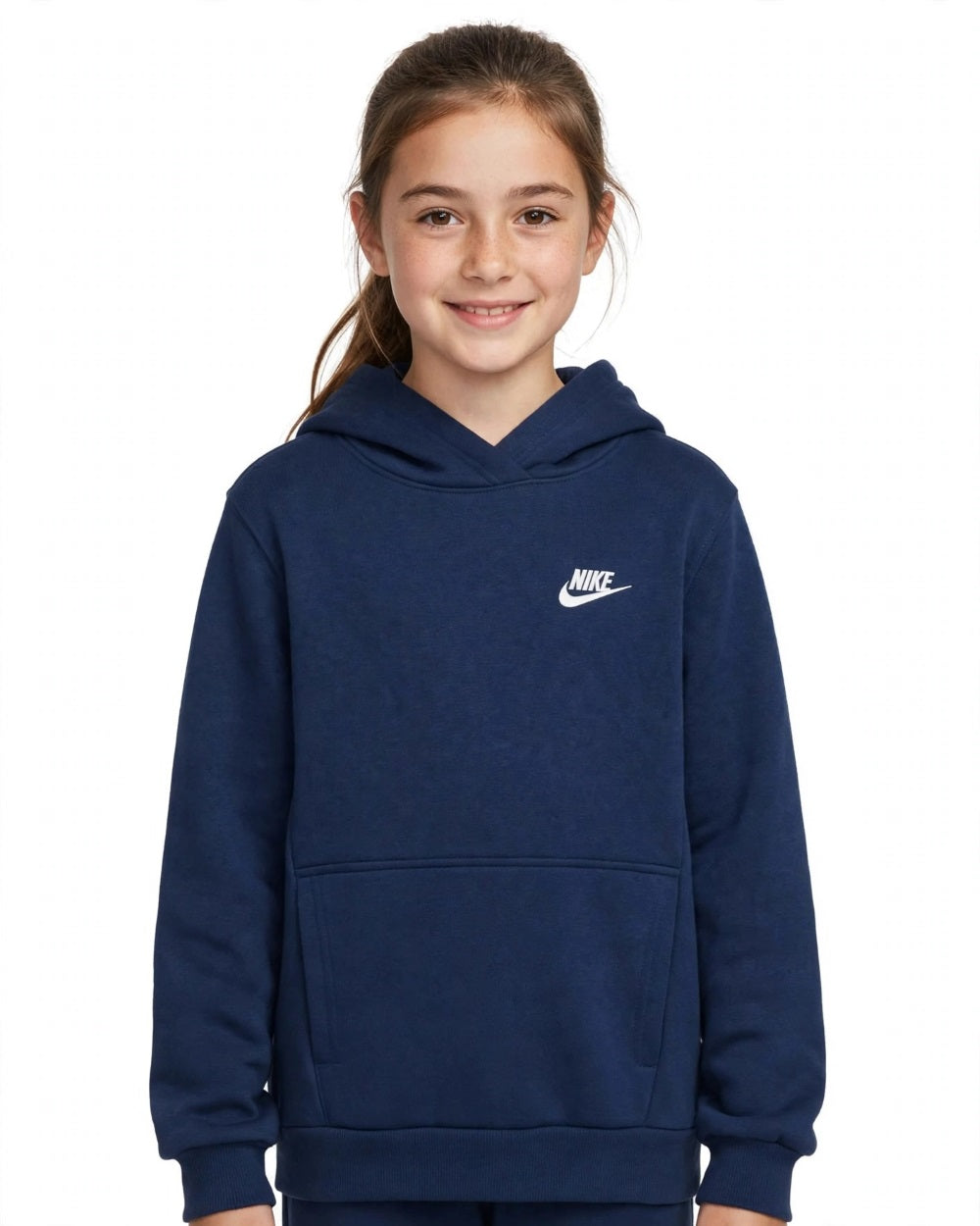 Nike felpa cappuccio jr club fleece