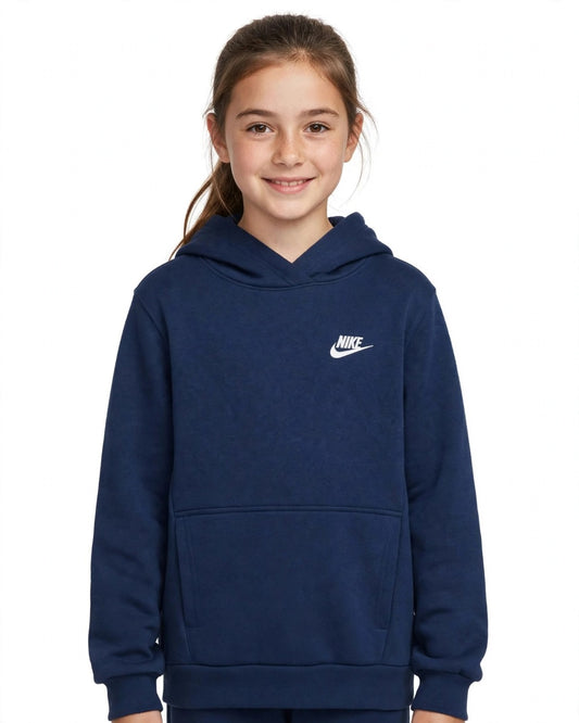 Nike felpa cappuccio jr club fleece