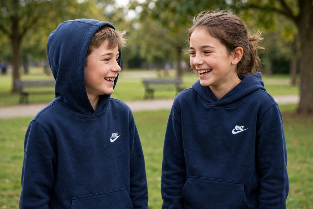 Nike felpa cappuccio jr club fleece