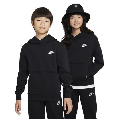 Nike felpa zip lunga cappuccio club fleece