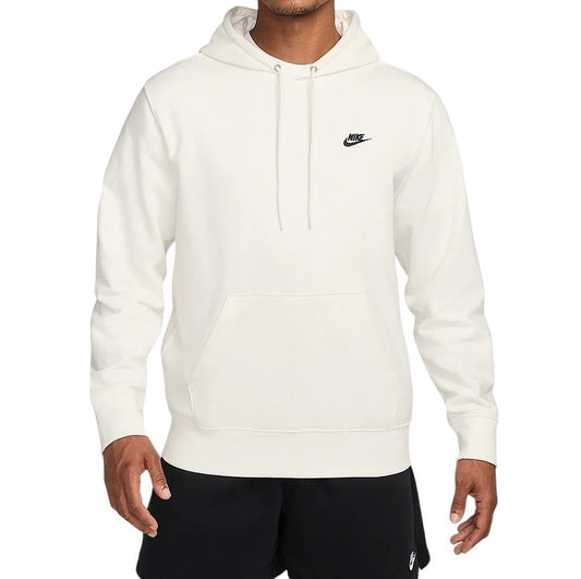 Nike felpa cappuccio club logo piccolo