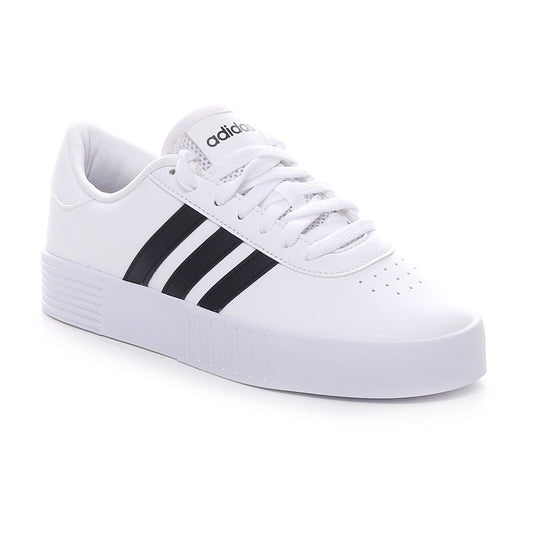 Adidas scarpa donna court bold ftwwht/cblack/ftwwht