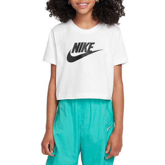 Nike t-shirt corta jr girl nsw tee crop futura h