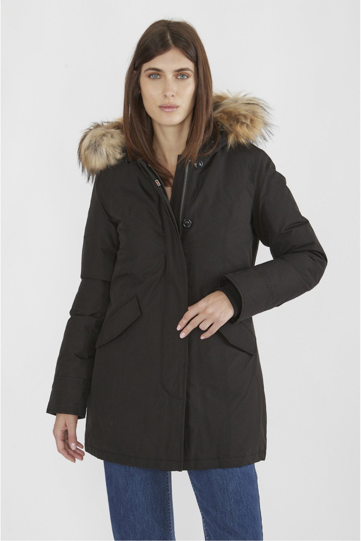 canadian Giaccone donna Fundy Bay Tech Eco Fur