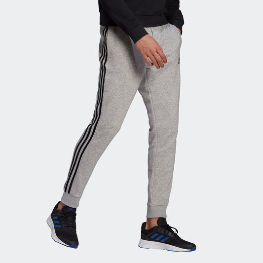 Adidas pantalone polsino m 3s fl tc pt mgreyh/black