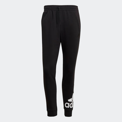 Adidas pantalone felpa garzata m bl ft pt black/white