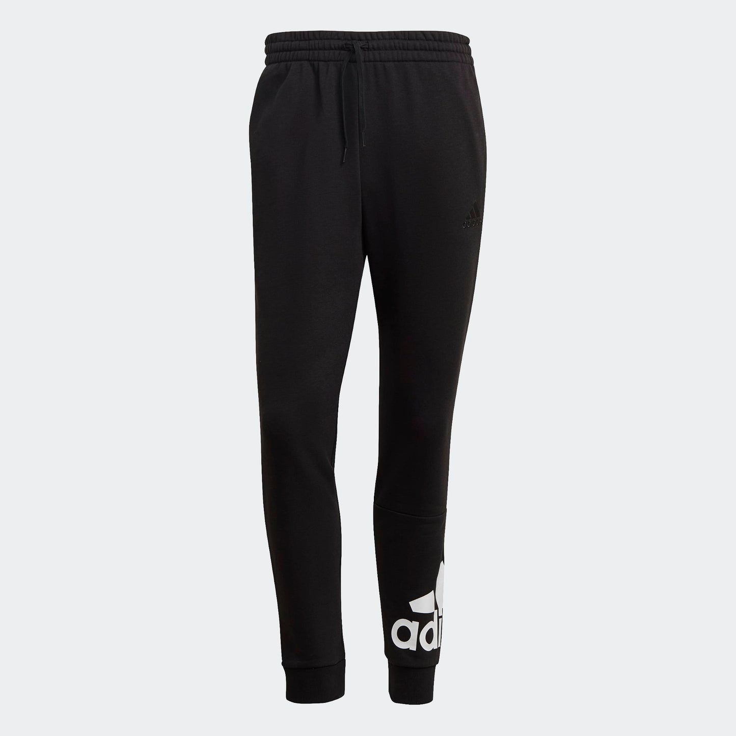 Adidas pantalone felpa garzata m bl ft pt black/white
