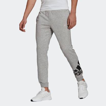 Adidas pantalone felpa con polsino m bl fl pt mgreyh/black