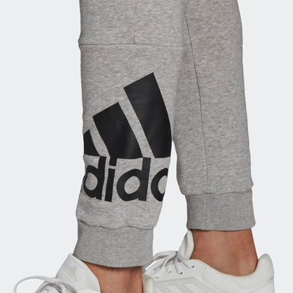 Adidas pantalone felpa con polsino m bl fl pt mgreyh/black