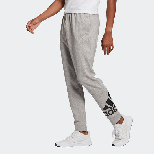 Adidas pantalone felpa con polsino m bl ft pt mgreyh/black