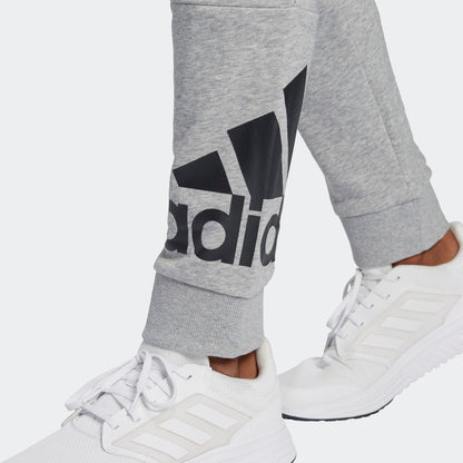 Adidas pantalone felpa con polsino m bl ft pt mgreyh/black