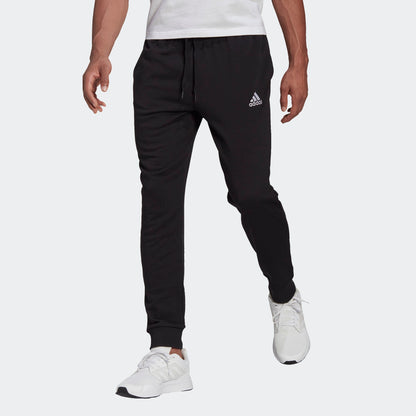 Adidas pantalone felpa con polsino m sl ft tc pt black logo piccolo