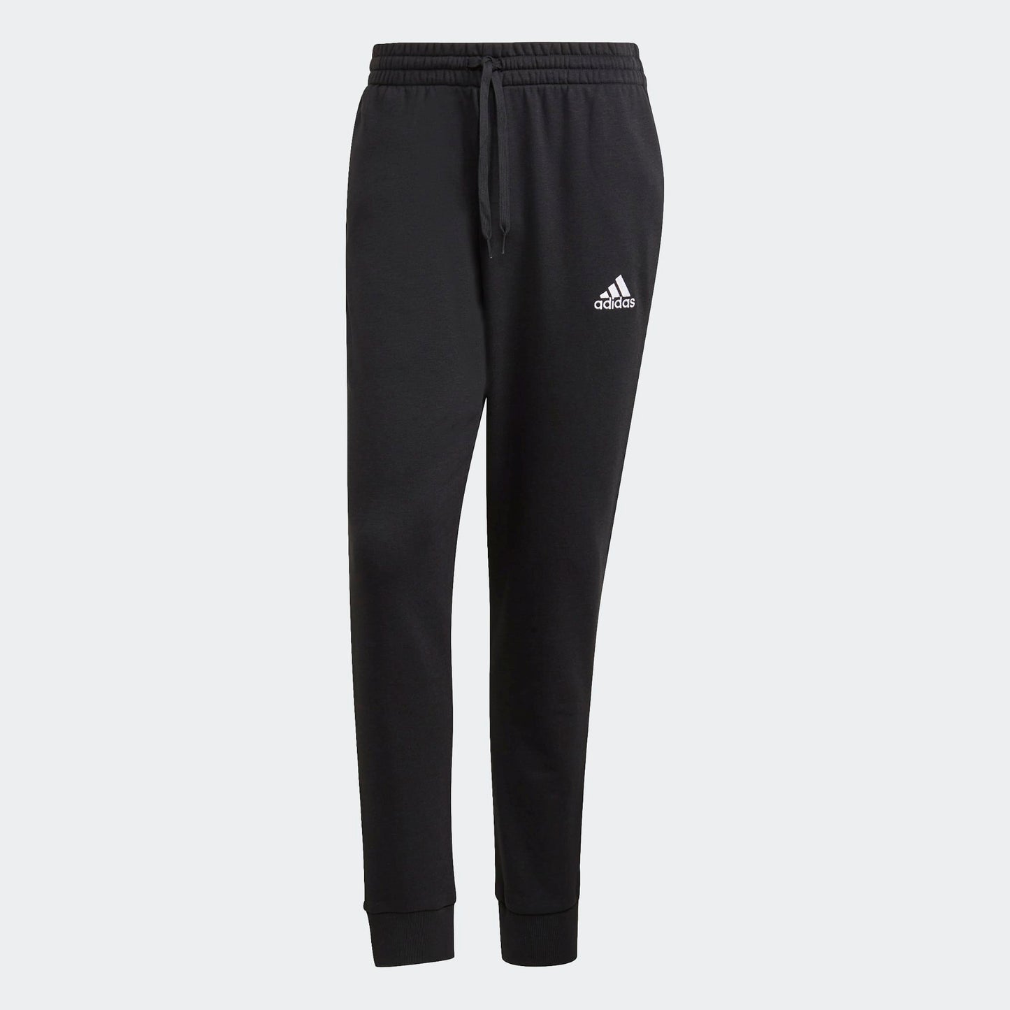 Adidas pantalone felpa con polsino m sl ft tc pt black logo piccolo