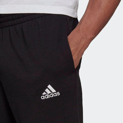 Adidas pantalone felpa con polsino m sl ft tc pt black logo piccolo