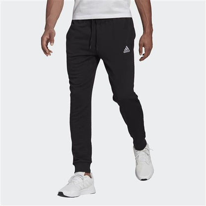 Adidas pantalone felpa con polsino m sl ft tc pt black logo piccolo