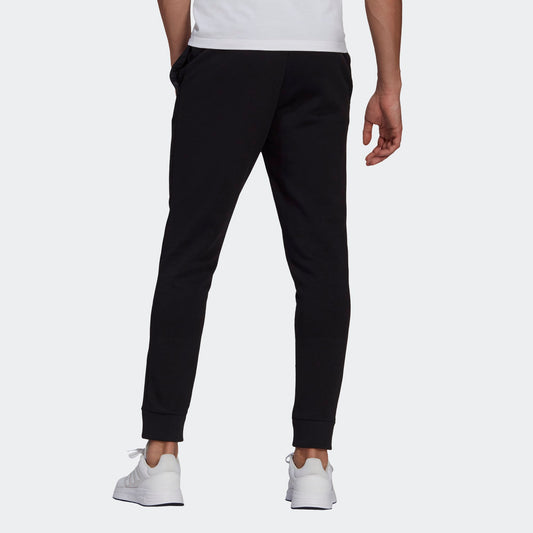 Adidas pantalonefelpa con polsino logo piccolo m sl fl tc pt black con logo piccolo68