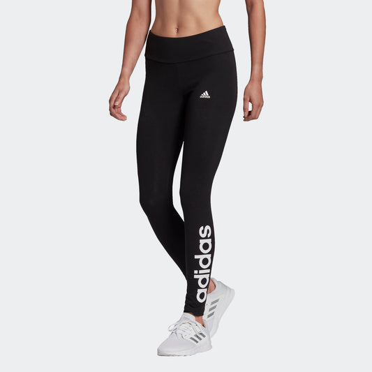 Adidas legging donna w lin leg black/whit