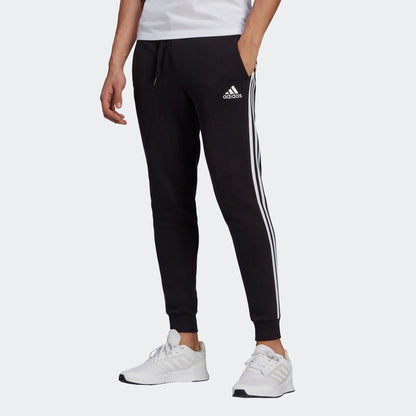 Adidas pantalone felpa con polsino e 3STR m 3s fl f pt black/white