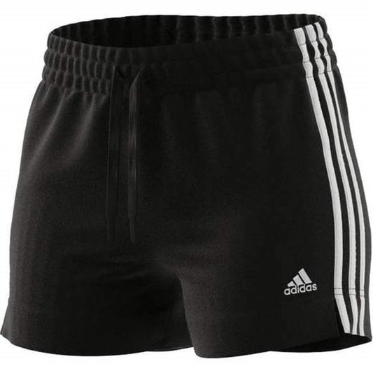 Adidas short donna w 3s sj sho black/w