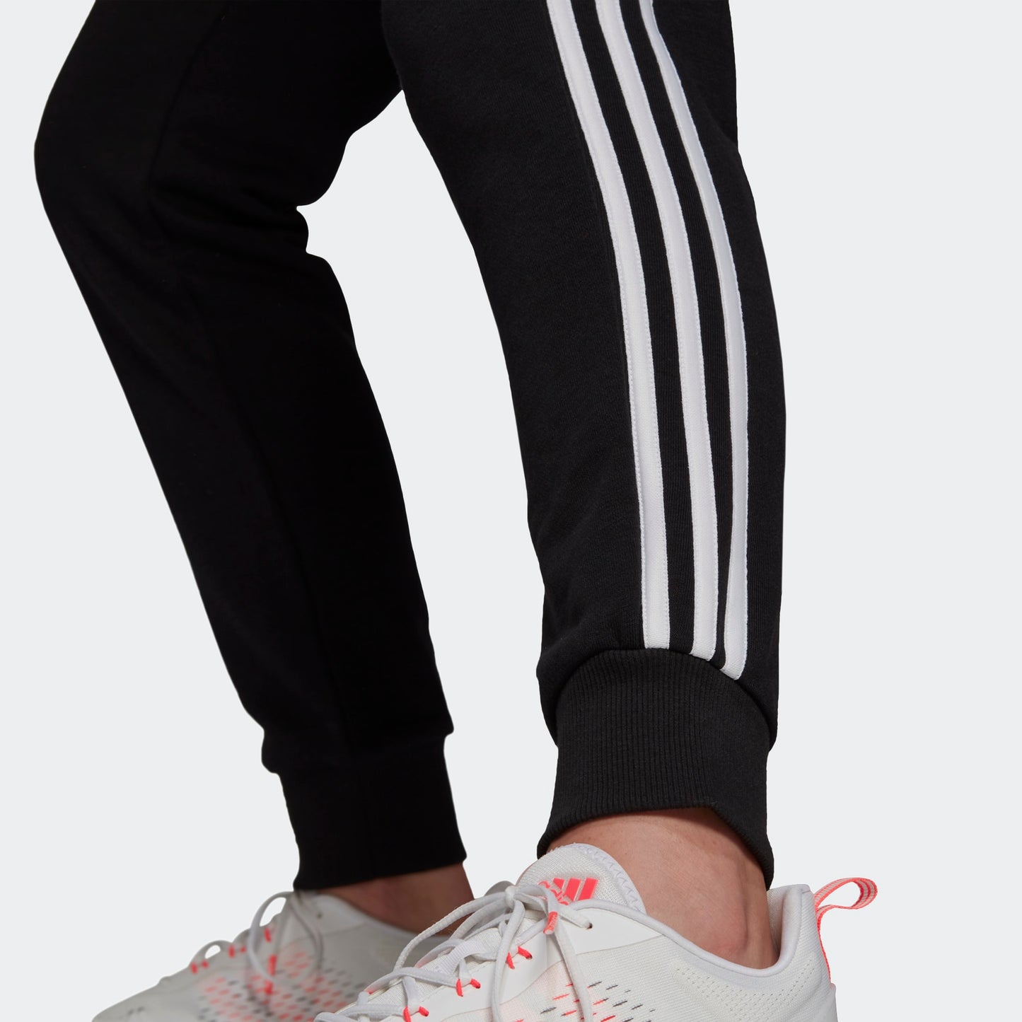 Adidas pantalole felap con polsino w 3s ft c pt black/white