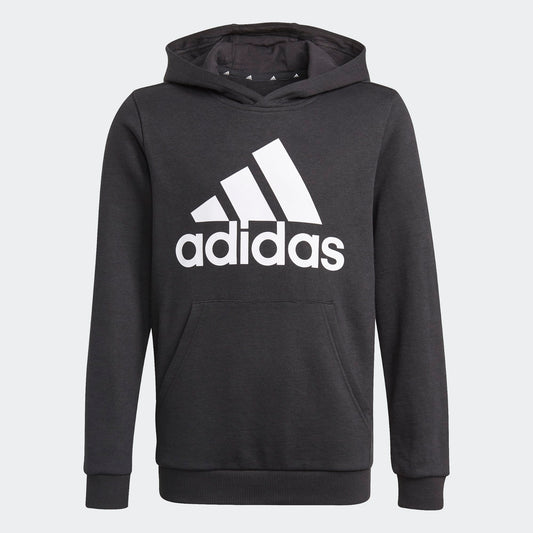 Adidas felpa cappuccio b bl hd black/white