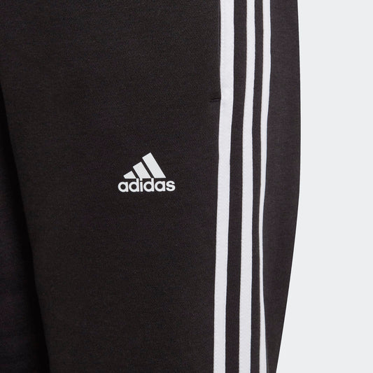 Adidas Pant. felpa b 3s fl c pt black/white