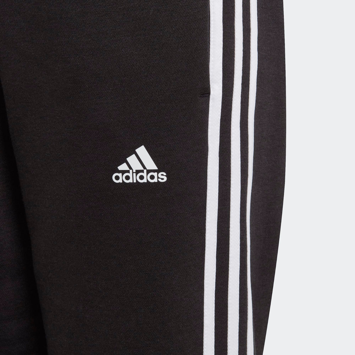 Adidas Pant. felpa b 3s fl c pt black/white