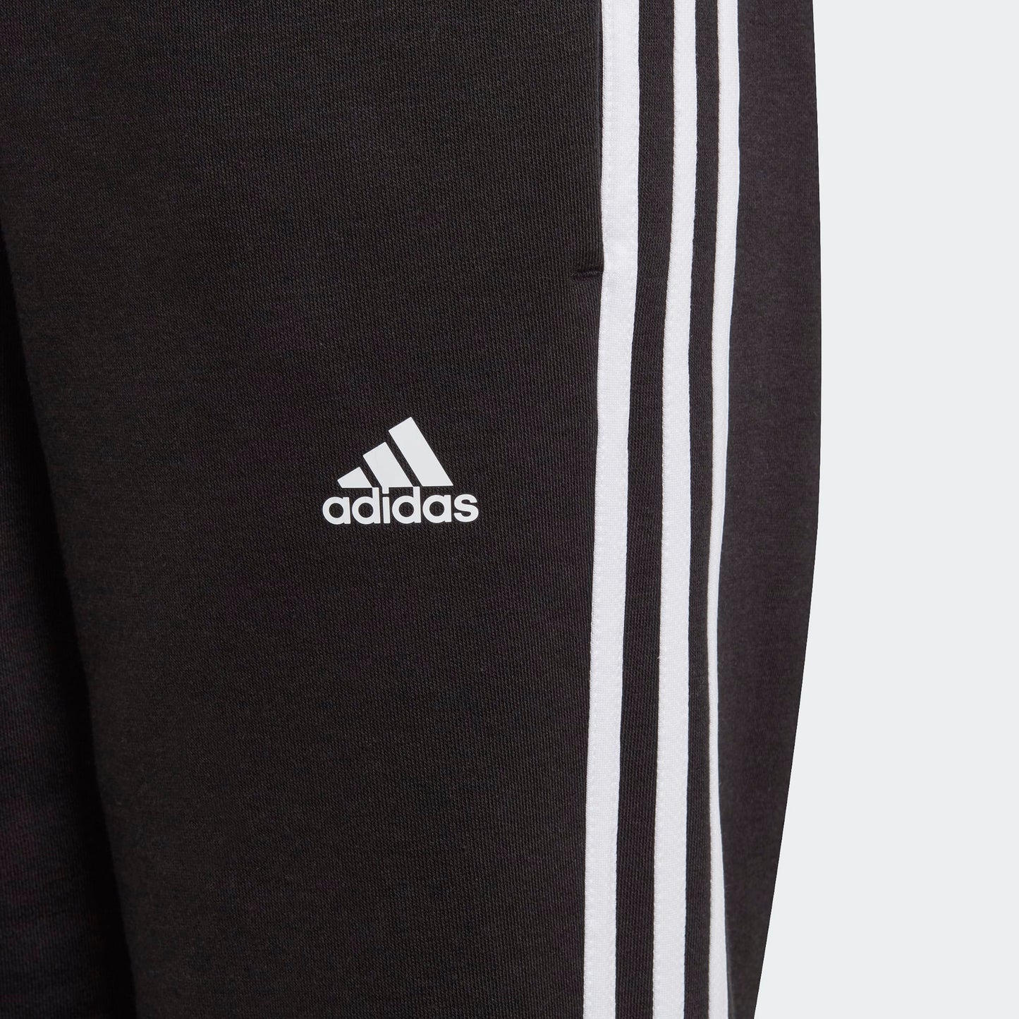 Adidas Pant. felpa b 3s fl c pt black/white