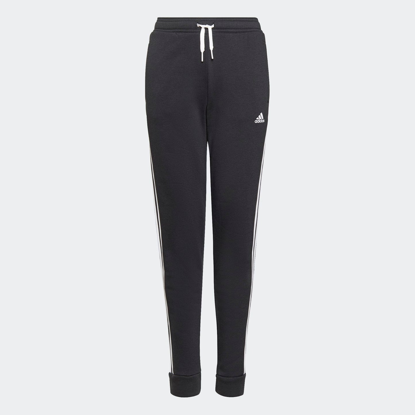 Adidas pantalone felpa 3 str g 3s fl c pt black/white