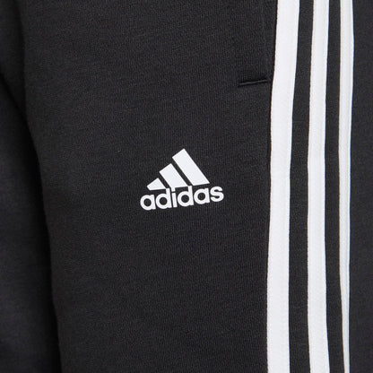 Adidas pantalone felpa 3 str g 3s fl c pt black/white