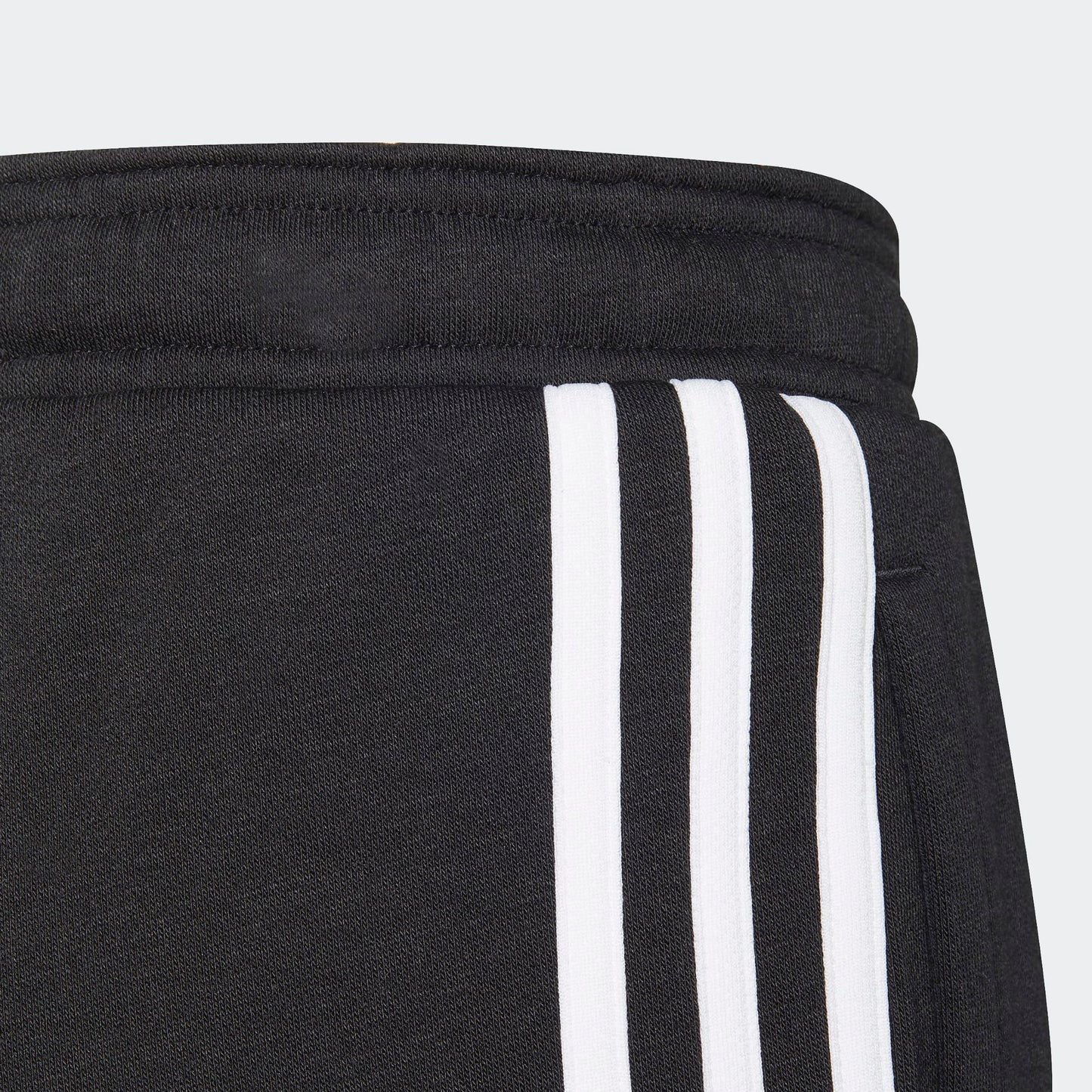 Adidas pantalone felpa 3 str g 3s fl c pt black/white