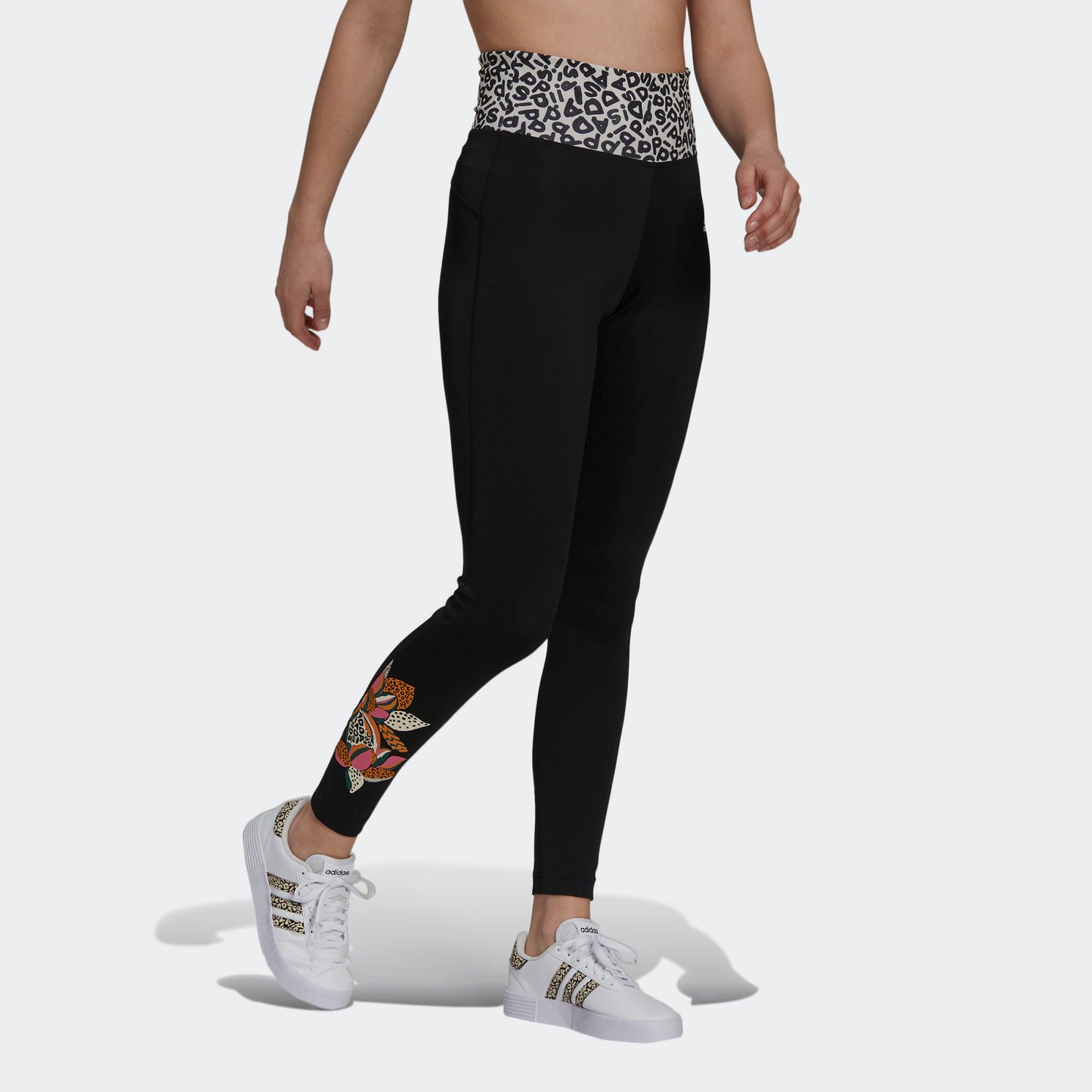 Adidas legging w farm fb tig black