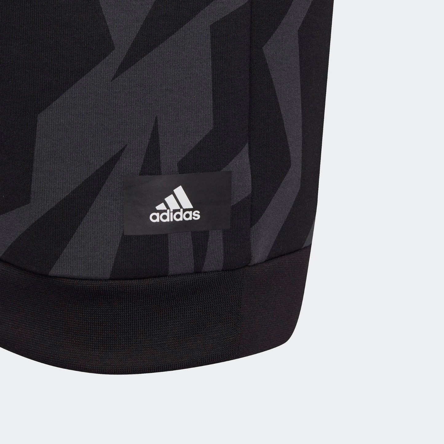Adidas felpa cappuccio b fi 3s gra hd carbon/black/white