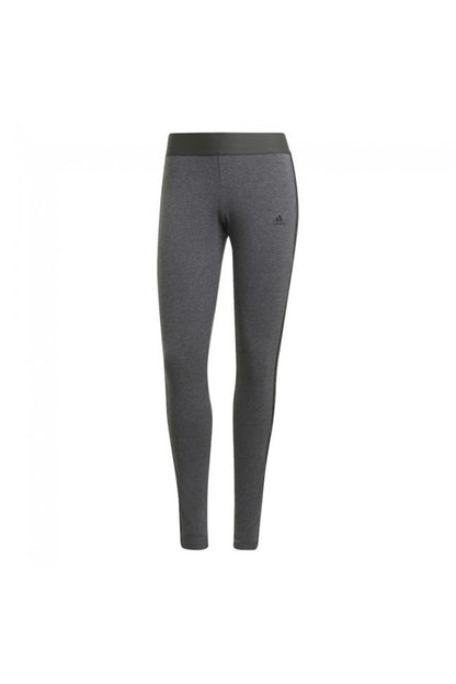 Adidas legging donna w 3v gamba grigioh/nero