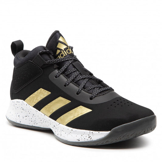 Adidas  cross em up 5 k wide cblack/goldmt/ftwwht