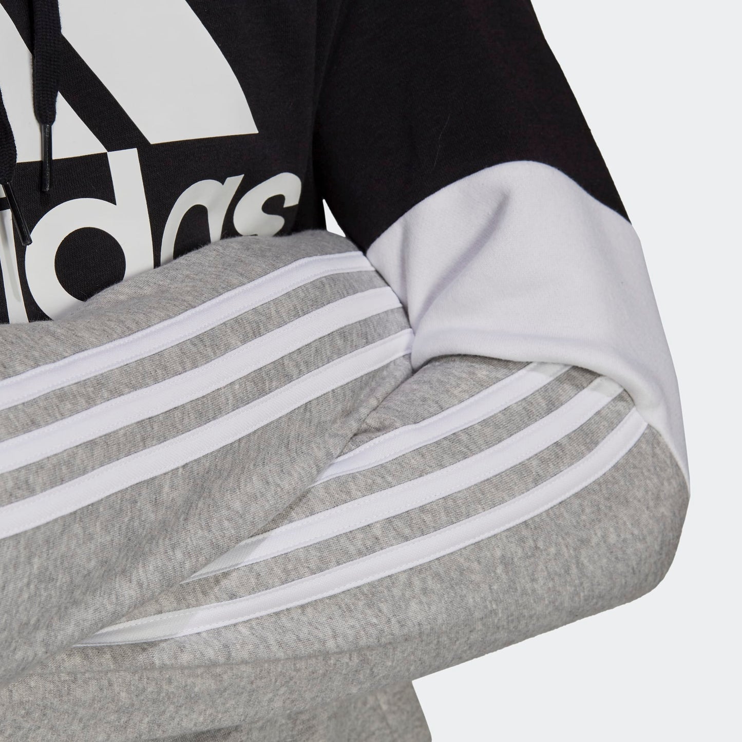Adidas felpa cappuccio m cb hd black/white/mgreyh