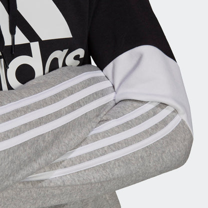 Adidas felpa cappuccio m cb hd black/white/mgreyh